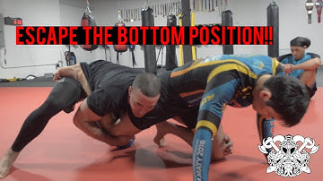 Use your UNDERHOOK to ESCAPE bottom SIDE CONTROL - Professor Steven Williams