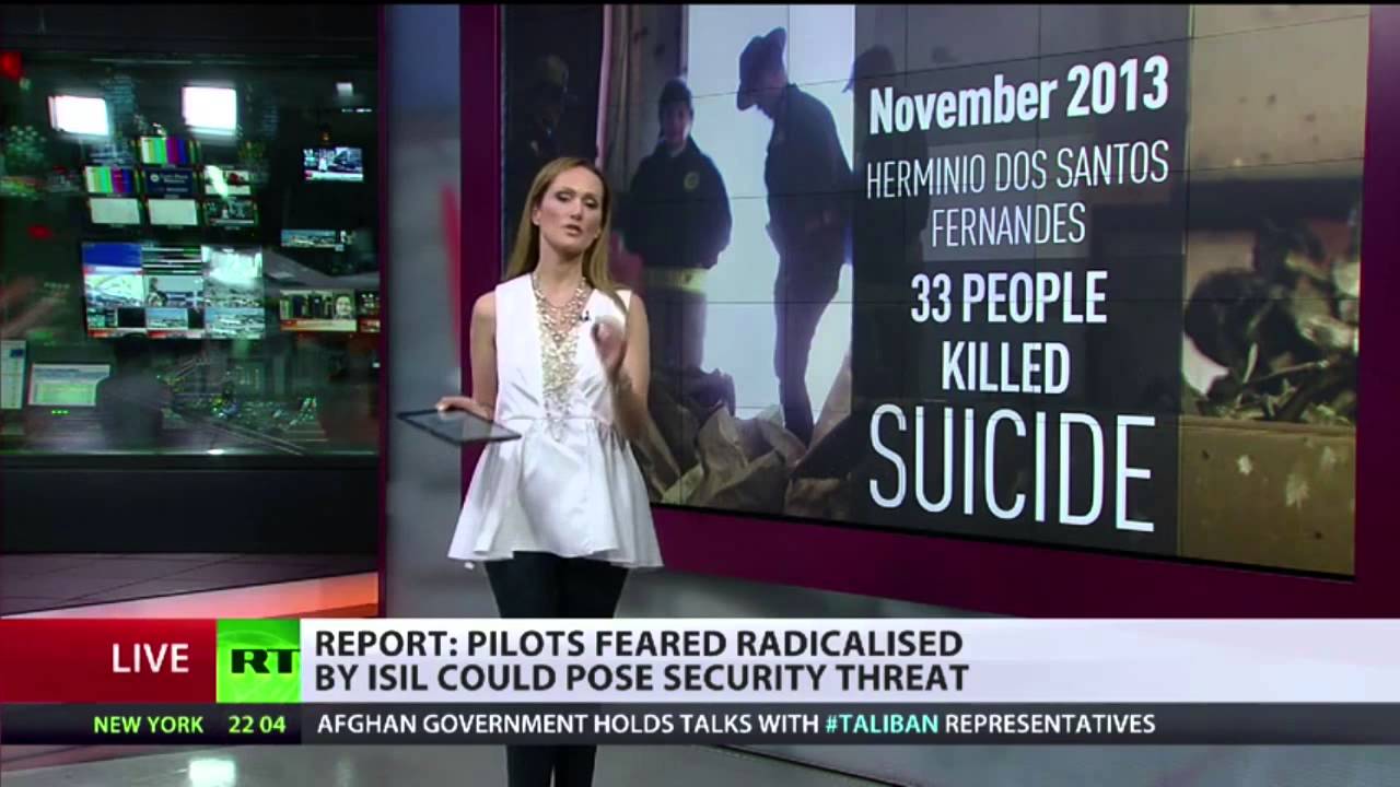 Yulia Shapovalova on RT TV.  Юлия Шаповалова на канале RT.