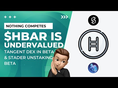 ⚡ $HBAR IS HUGELY UNDERVALUED! STADER UN-STAKING BETA! TANGENT DEX BETA! BE READY! [+ $LINK]