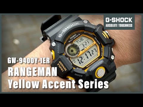 G-SHOCK RANGEMAN レンジマン GW-9400Y-1 GW9400Y-1 | MASTER of G RANGEMAN Watch