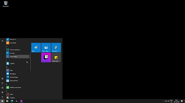 Windows 10 - How to remove folder from the start menu
