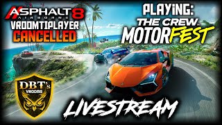 No Asphalt 8 Vroomtiplayer... Let's Talk About it (while I play Motorfest)