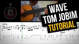 Aprenda a tocar - WAVE (Fingerstyle - Partitura e Tablatura) chords