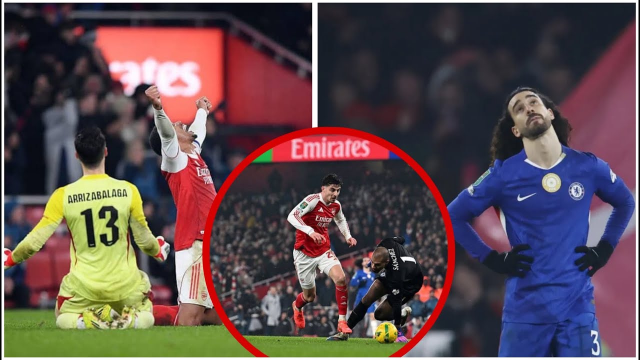 Kai Havertz’s Stunning Strike Sends Arsenal to Carabao Cup Final | Chelsea Stunned!