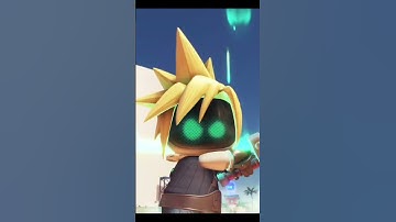 Astro Bot Becomes Cloud Strife and Attacks You! ⚔️ #shorts