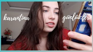 Karantina Günlükleri Vlog 3 Şehzade Makyaji, Saçimi Kesti̇rdi̇m, Krep Yaptik