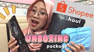 SHOPEE HAUL AGAIN!😍✨// unboxing paket lagi yey...