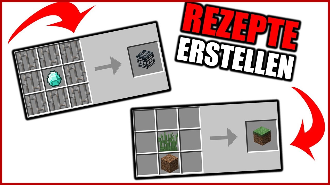 So Kannst Du Eigene Crafting Rezepte In Minecraft Erstellen By Seox