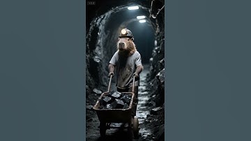 capybara work hard #capybara #shortvideo #shorts