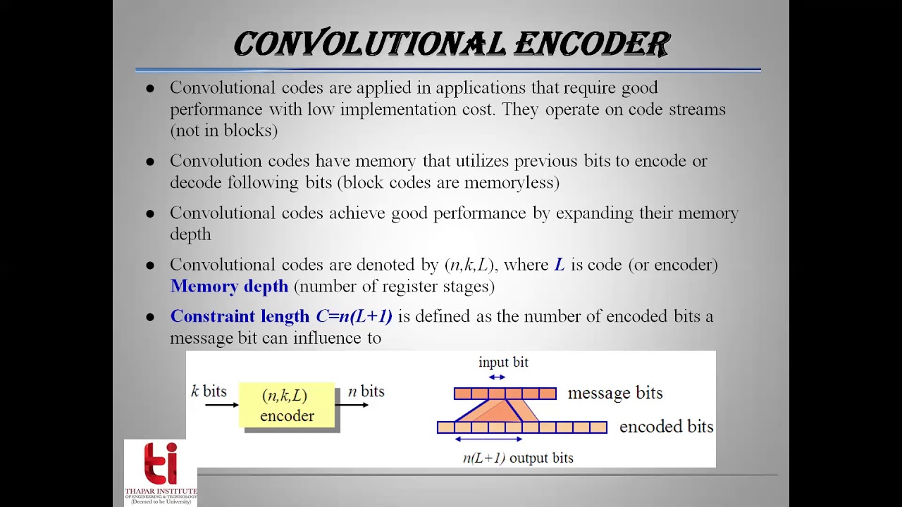 Convolutional Encoder-1 - YouTube