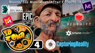 НОВОСТИ 3D ZoNa #4 Redshift 3.0.39 | Octane X ГОД БЕСПЛАТНО | Maxon | GrowFX 2 | After Effects 18.0