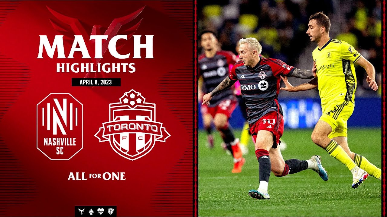 MATCH HIGHLIGHTS: Toronto FC vs Nashville SC | April 8, 2023