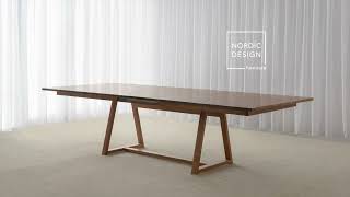 How to open the Fitzroy Extendable Dining Table