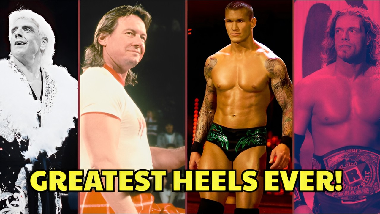 Top 10 Greatest WWE Heel Wrestlers of All Time