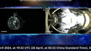 Shenzhou-18 docking