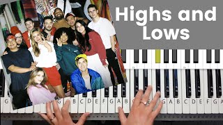 Highs and Lows - Hillsong Young & Free Piano Tutorial and Chords