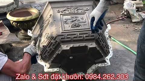 Tháo khuôn Lục giác 70 abs mẫu mới nhất, hoa văn cực đẹp, không vỡ và dính hoa văn