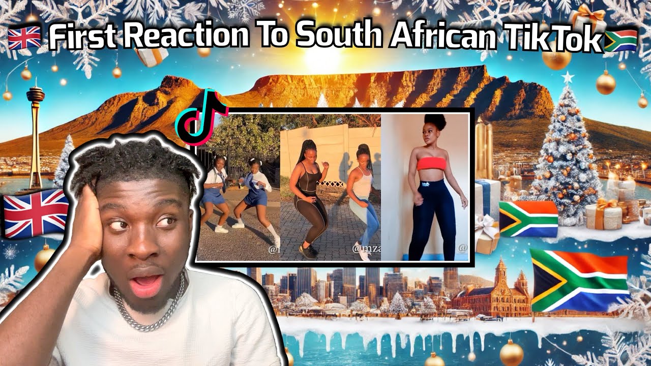 ЮЖНАЯ АФРИКА ВСТУПИЛА В 2025 ГОД ВОТ ТАК🤣 | Британская реакция на смешной SA & Amapiano TikTok #7
