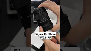Sigma 18-50mm F/2.8 for Canon RF. #cameraholic #mayanhcu