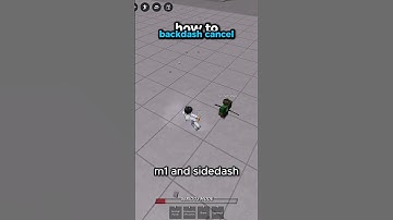 HOW TO DO BACKDASH CANCEL || TSB  #roblox#thestrongestbattlegrounds