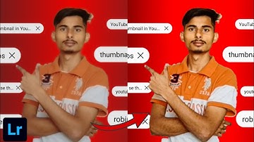 Lightroom YouTube Thumbnail Editing | How I Color Grade my Thumbnail with Lightroom 2022