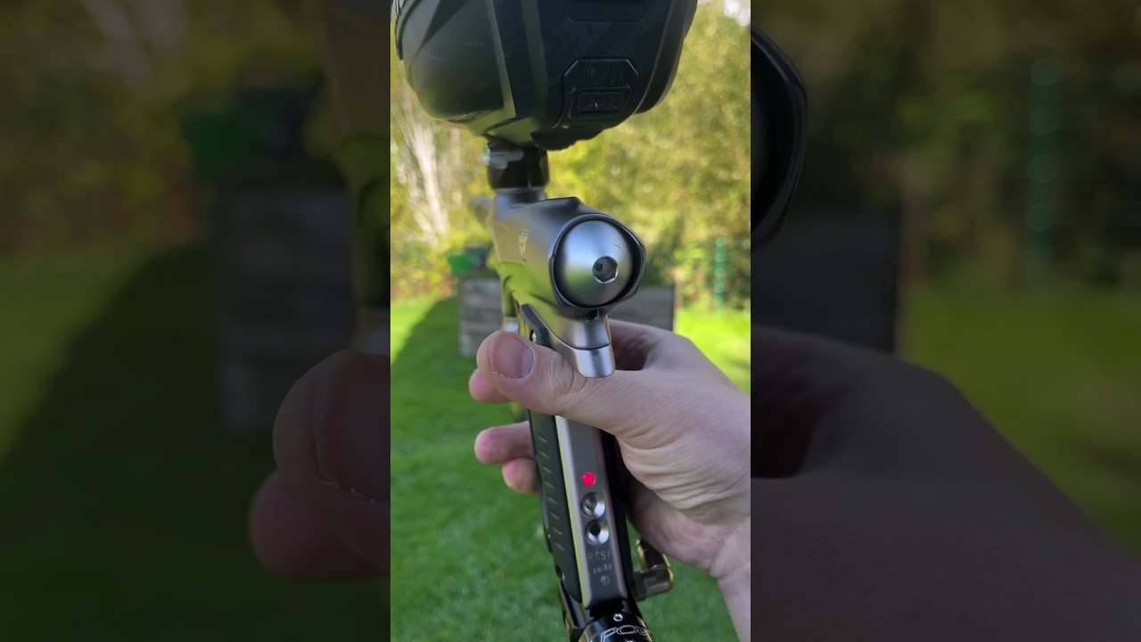 Dye Proto M7 shooting 