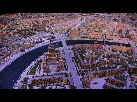 VDNH.Model of Moscow,'Seasons'./ВДНХ.Макет Москвы,'Времена года'./VDNH.Maqueta de Moscú,'Seasons'.