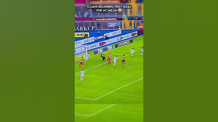 Tijjani Reijnders First And Last Goal For Ac Milan 😢 #jesuslovesyou