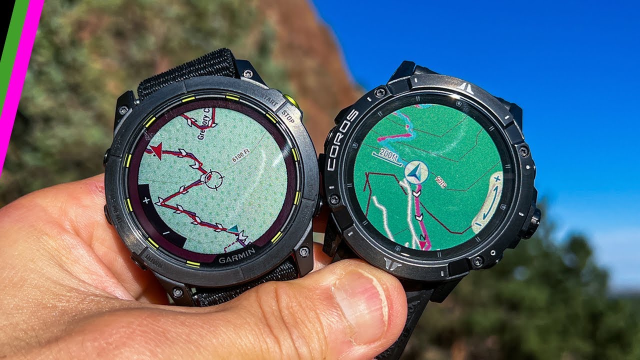 Garmin Enduro 2 vs COROS VERTIX 2 // Real-life comparison for Navigation  and GPS Accuracy! 