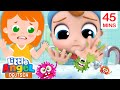 So wasch ich meine Händchen | Zeichentrick für Kinder | Little Angel Deutsch