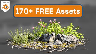 New FREE Plant Assets For Blender!