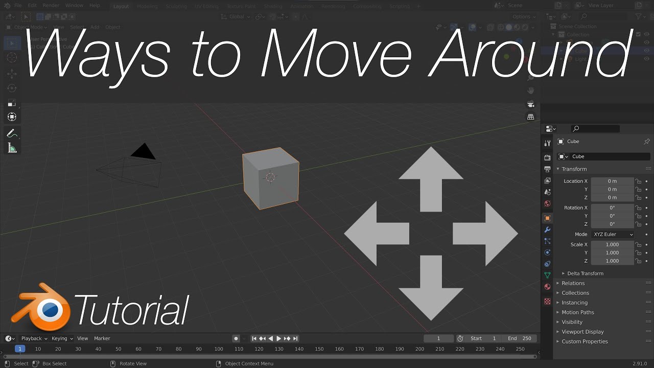Best Ways to Around the in Blender, Beginner Tutorial YouTube