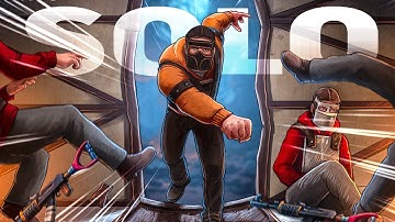 I STOLE a CAVE SOLO and DEFENDED it against a 20+ ZERG ALLIANCE - Rust Solo (Movie)