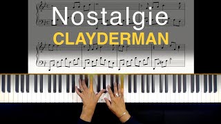 Nostalgia - Clayderman - Piano with sheet music screenshot 4