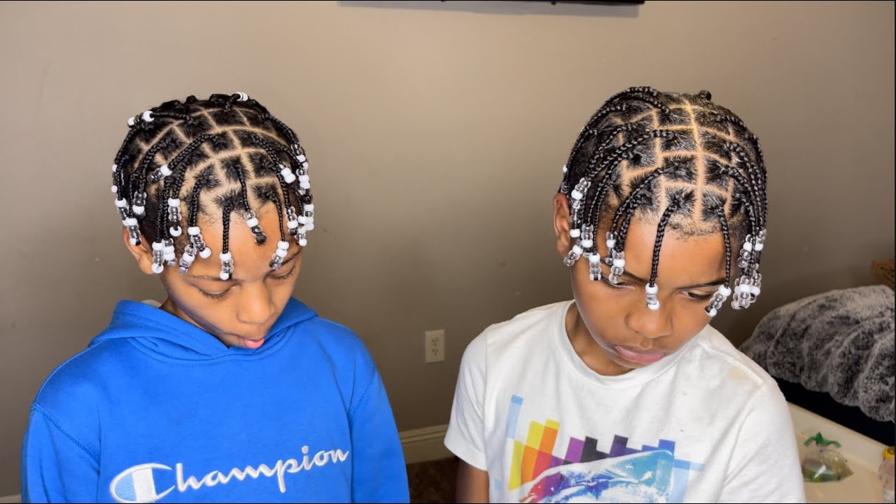 Lil Yatchy Braids On My Boys. Braids & Beads 