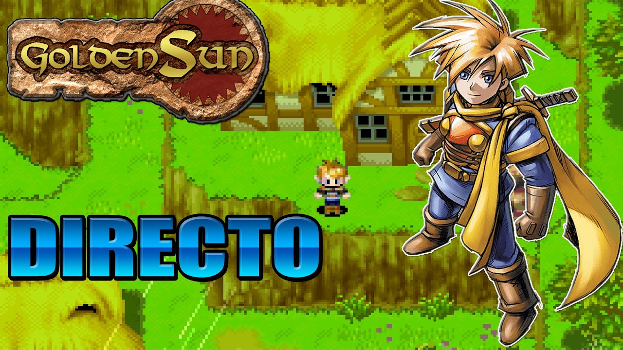 🔴DIRECTO: EL MEJOR RPG DE GAMEBOY ADVANCE ES GOLDEN SUN GAMEPLAY ...