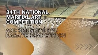 34th National Martial Art Competition/Girls fight 🥊🥋/Bangladesh Shito Ryu Karate Do Academy Tangail