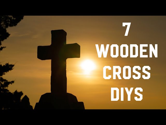 DIY Wooden Cross Scrap Wood Money Making Project! 