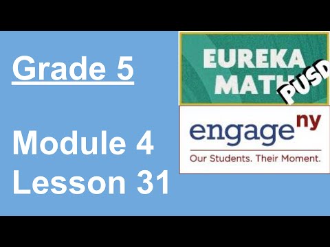 grade 5 module 4 lesson 31 homework