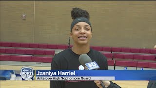 Jzaniya Harriel of Antelope High is the third Athlete of the Week f...