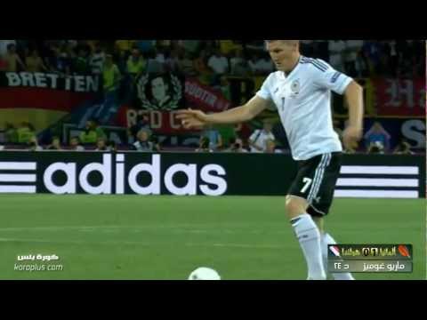 أهداف مباراة المانيا  هولندا 2 1 يورو2012 رؤوف خليف