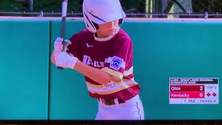 A suicidal squeeze in little league baseball