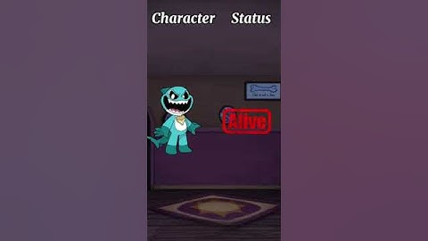 character status in Smiling/Nightmare Critters #edit #music #shorts #fyp #poppyplaytime