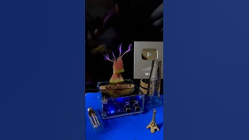 Watermelon pyramid - part 1️⃣ Music tesla coil experiment #science