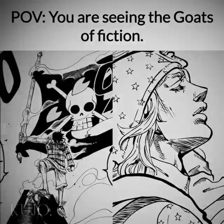 JoJo's and One piece.