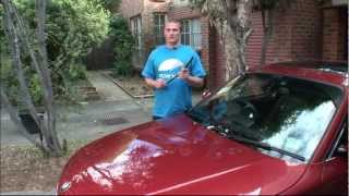 Wipertech TrueFit Aeroflex - How to install Pinch Tab wiper blades