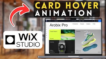 How to Create a Card Hover Animation in Wix Studio | Wix Studio Tutorial (2025)