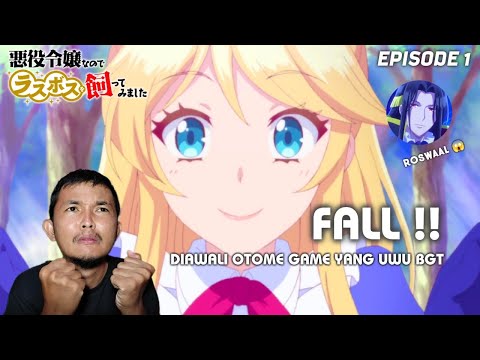 BLONDE SUNGGUH AKTIF 👀 | Akuyaku Reijou Last Boss Episode 1 REACTION INDO
