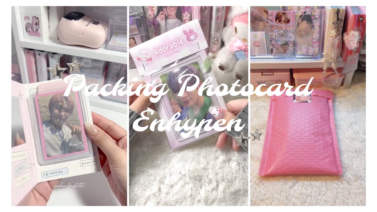 #001 Packing Photocard Enhypen || TikTok Compilation