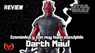 Darth Maul the Black Series, vale la pena review en español.